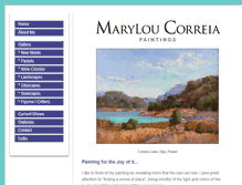Tablet Screenshot of mlcorreia.com